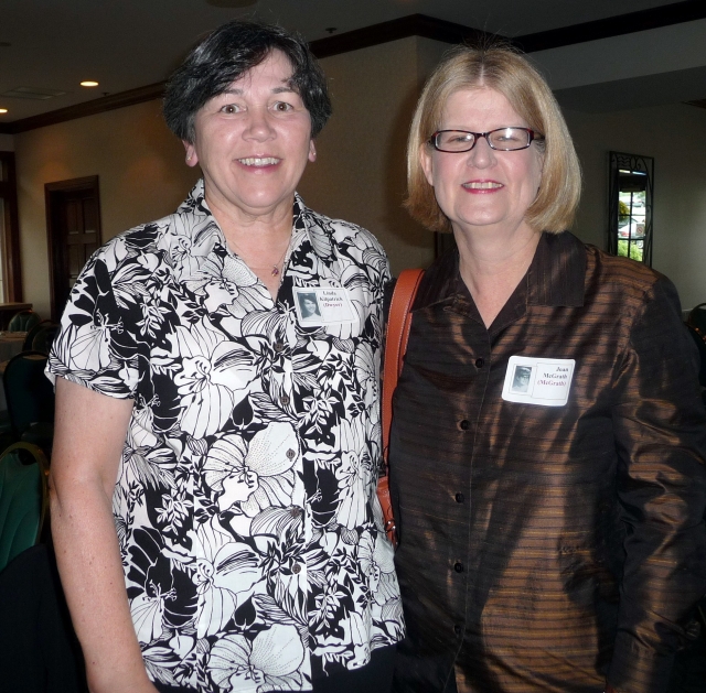 Linda Dwyer Kilpatrick (Morton, Illinois) and Joan McGrath (St. Charles, Illinois)