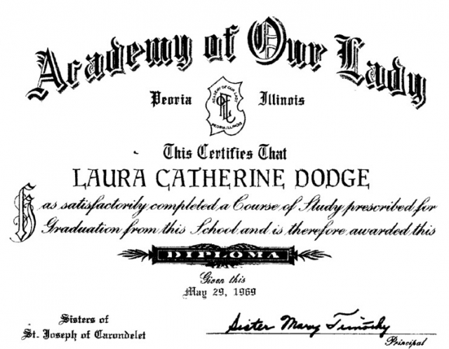 Laminated Pocket Diploma