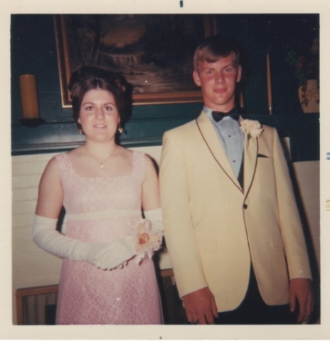 Senior Prom : Laura Dodge and Steve Gorsage (Picture from Dodge album)