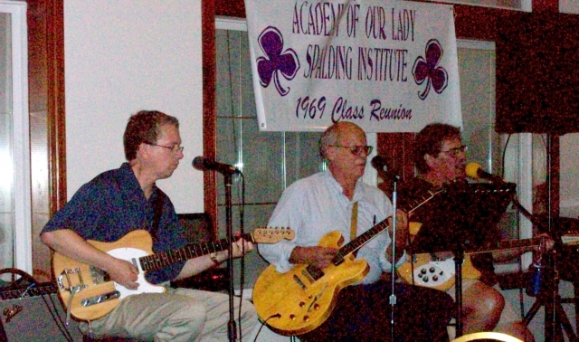 Fine Kettle of Fish on their world tour - playing the oldies. Mike Boyer, Tim Glass, Mike Foster